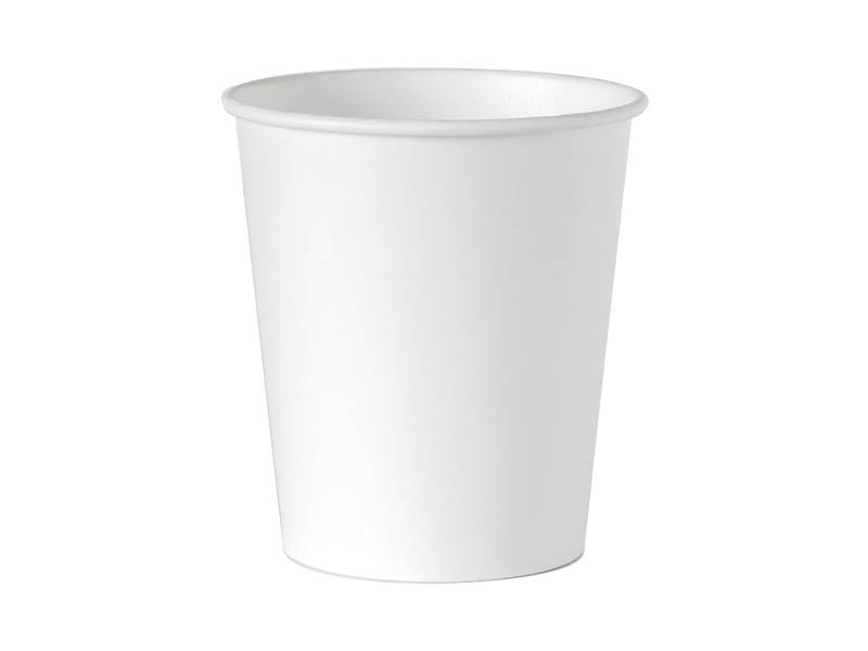 kubek papierowy BIAŁY śr 80mm 250ml PF