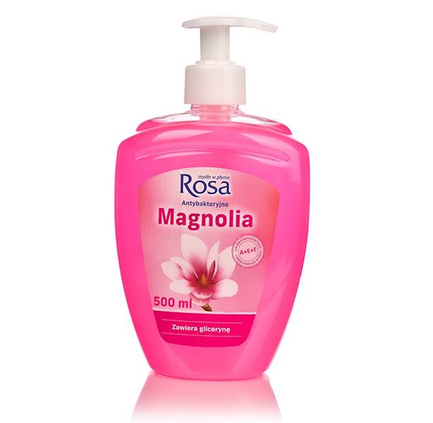 rosa mydło do rąk antybakteryjne 500ml