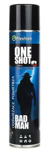 one shot odświeżacz powietrza bad man 600ml