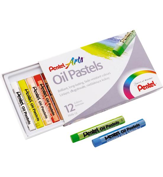 PASTELE OLEJNE 12 KOL. PENTEL ARTS