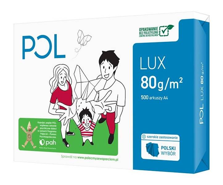PAPIER KSERO 80G A4 POLLUX KWIDZYN