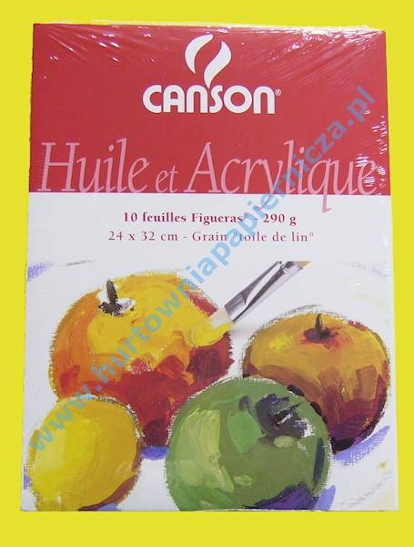 BLOK MALARSKI OLEJ,AKRYL A4/290G CANSON
