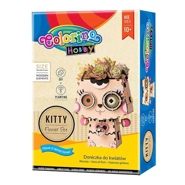 ZESTAW MODELARSKI-DONICZKA KITTY,COLORINO CREATIV