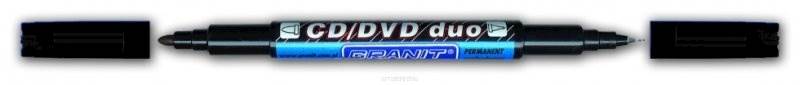 FOLIOPIS DUO CD/DVD CZARNY MARKER GRANIT