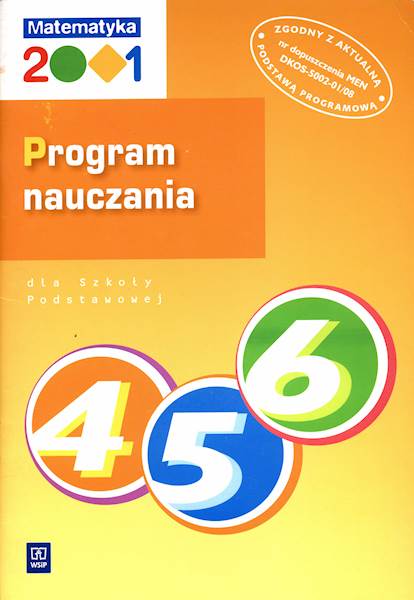 PROGRAM NAUCZANIA MATEMATYKA 2001 4-6