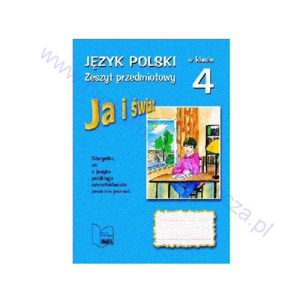 JA I ŚWIAT ZESZYT PRZEDMIOTOWY KL.4