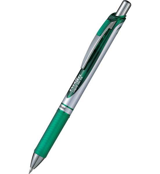 PIÓRO KULKOWE PENTEL ENERGEL 0.7 ZIELONY