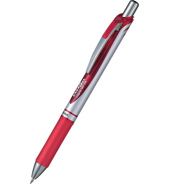 PIÓRO KULKOWE PENTEL ENERGEL 0.7 CZERWONY