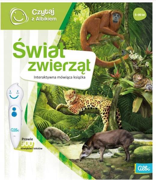 KSIĄŻKA ŚWIAT ZWIERZĄT ALBI