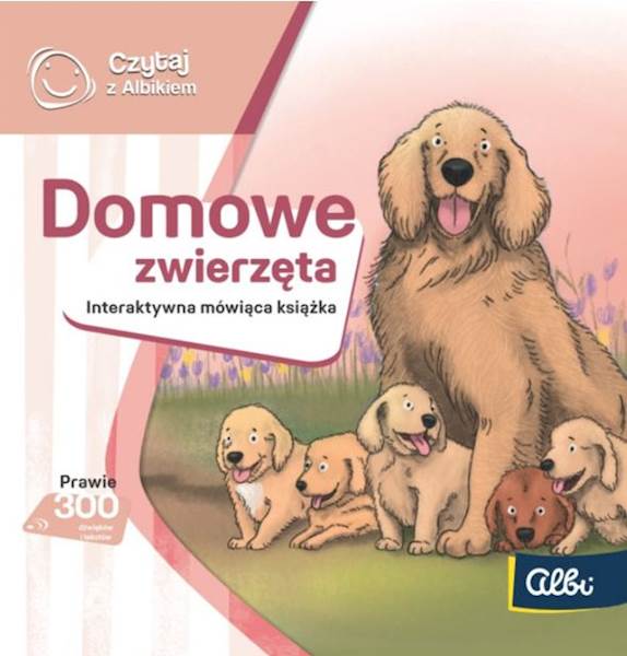 KSIĄŻKA MINI DOMOWE ZWIERZĘTA ALBI