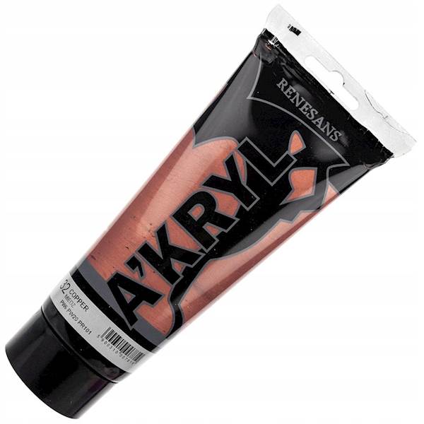 AKRYL METAL - MIEDŹ - 32/200 ML