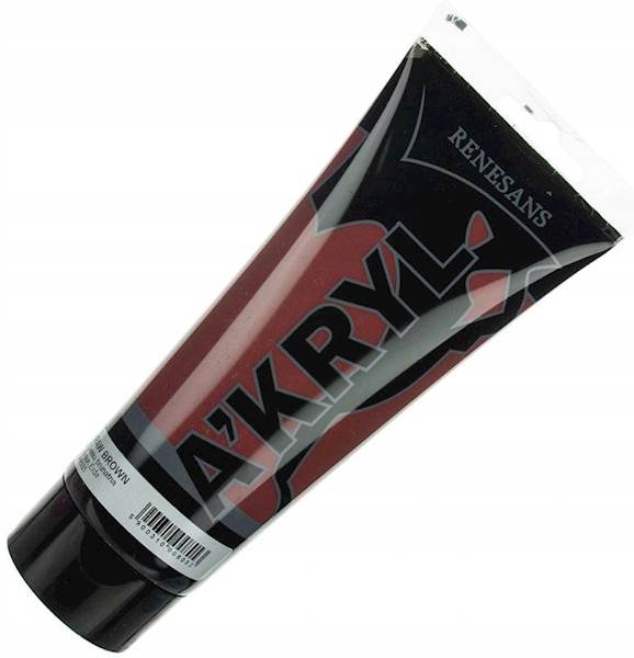 AKRYL - ZIEMIA BRUNATNA - 25/200 ML