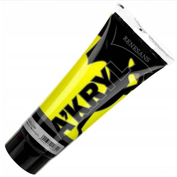 AKRYL - ŻÓŁĆ CYTRYNOWA - 4/200 ML