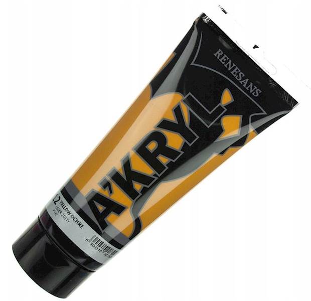 AKRYL - OCHRA/OGIER ŻÓŁTY - 12/200 ML