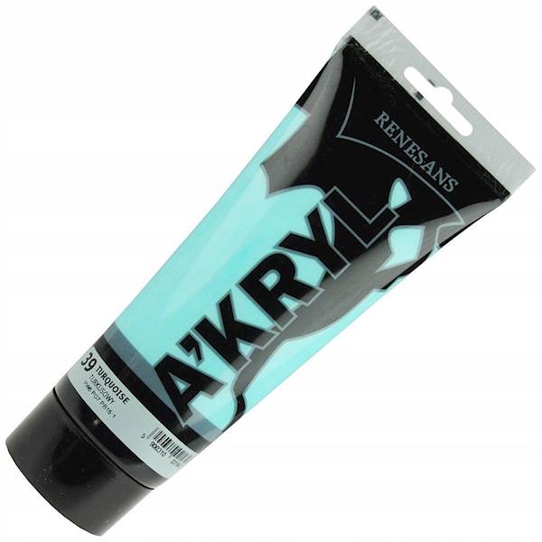 AKRYL - TURKUSOWY - 39/200 ML