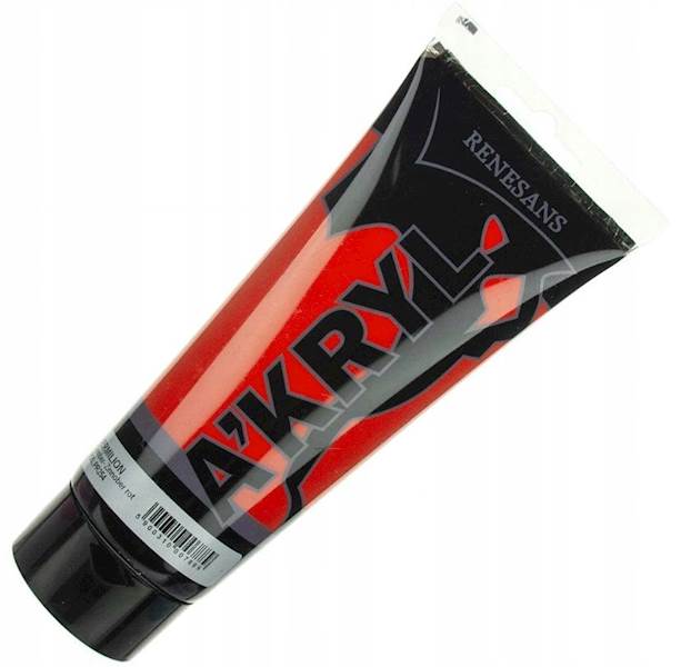 AKRYL - CZERWIEŃ BŁYSZCZĄCA - 9/200 ML
