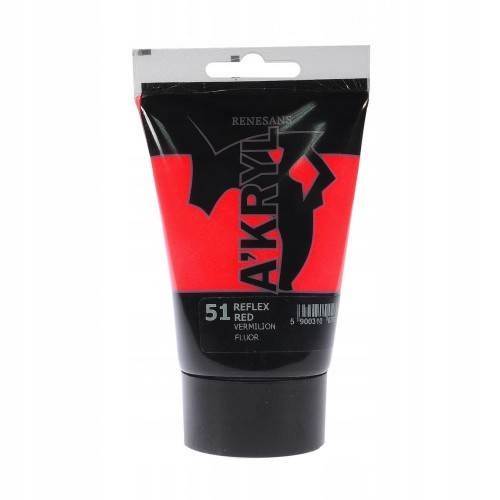 AKRYL - CYNOBER / VERMILION FLUO - 51/100 ML