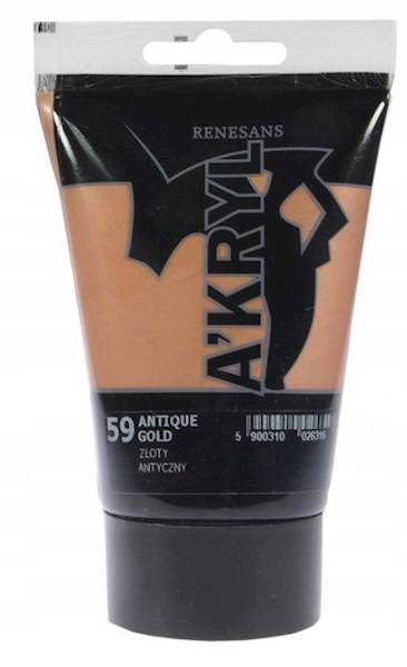 AKRYL METAL- ZŁOTY ANTYCZNY - 59/100 ML