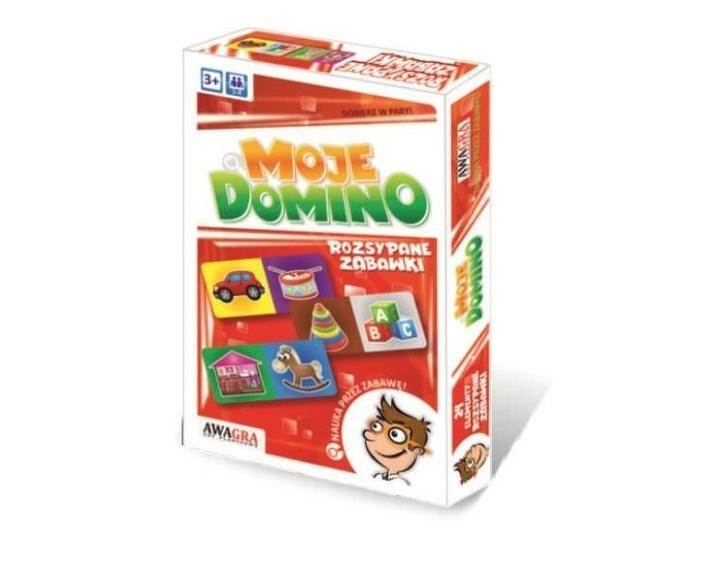 MOJE DOMINO ROZSYPANE ZABAWKI