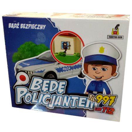 BĘDĘ POLICJANTEM GRA PLANSZOWA
