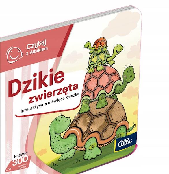 KSIĄŻKA MINI DZIKIE ZWIERZĘTA ALBI