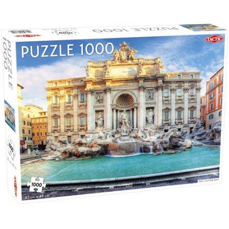PUZZLE 1000 FONTANNA DI TREVI- RZYM 