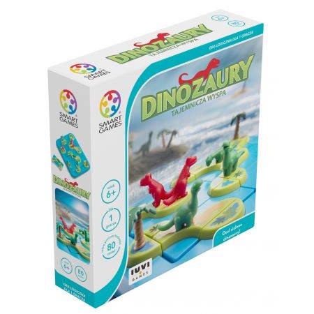 SMART GAMES DINOZAURY TAJEMNICZA WYSPA IUVI GAME