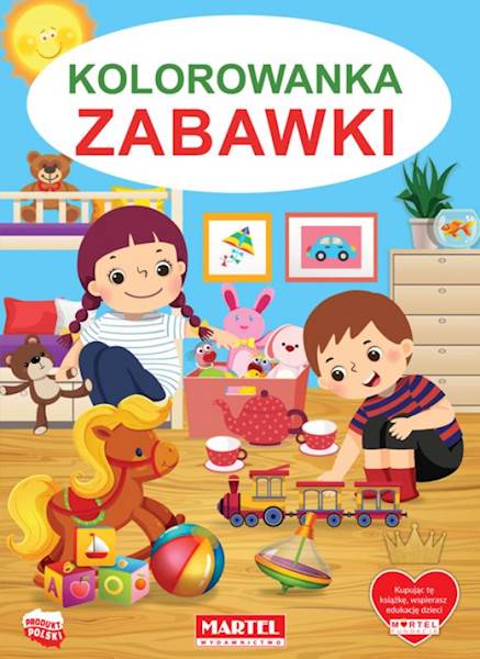 KOLOROWANKA ZABAWKI, MARTEL