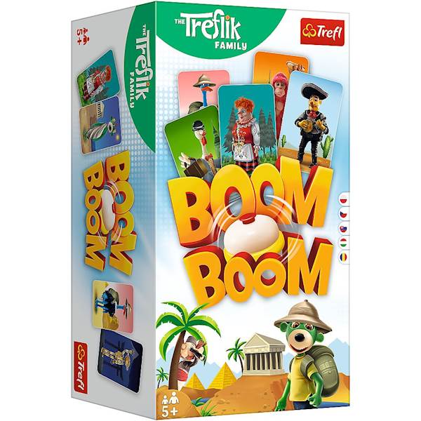GRA BOOM BOOM - RODZINA TREFLIKÓW TREFL