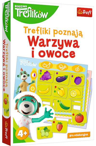 GRA TREFLIKI POZNAJĄ WARZYWA I OWOCE TREFL