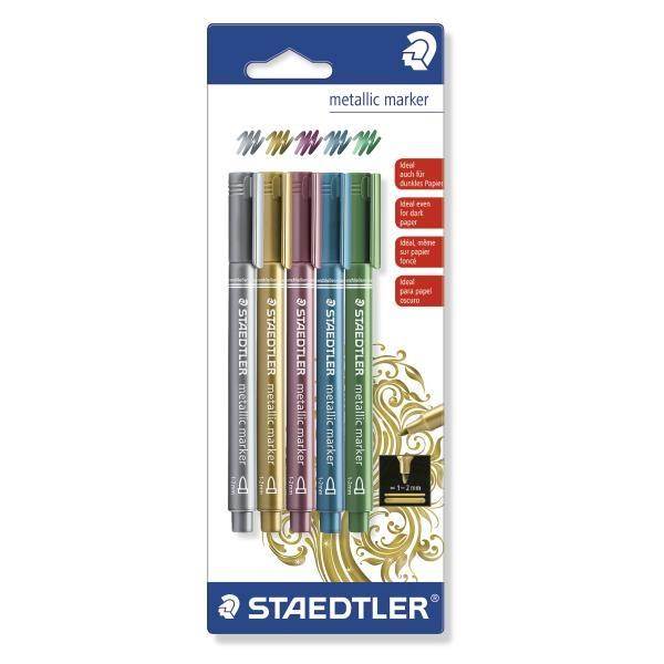 MARKERY METALICZNE STAEDTLER(5szt.)