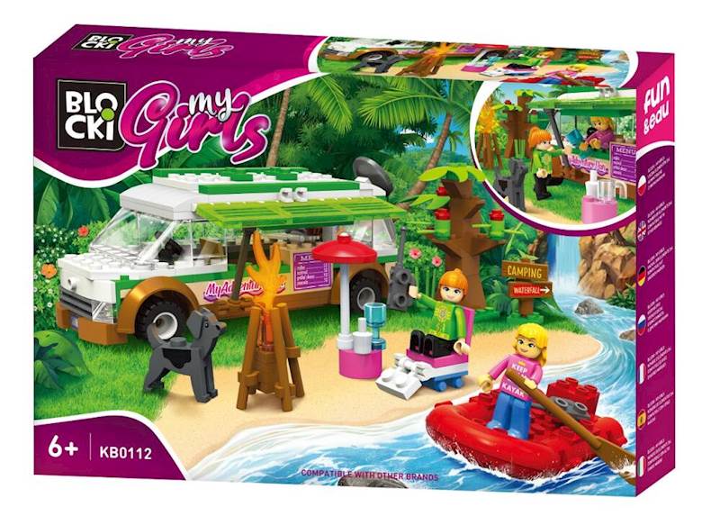 BLOCKI MY GIRLS: WAKACYJNY CAMPER 264 EL.