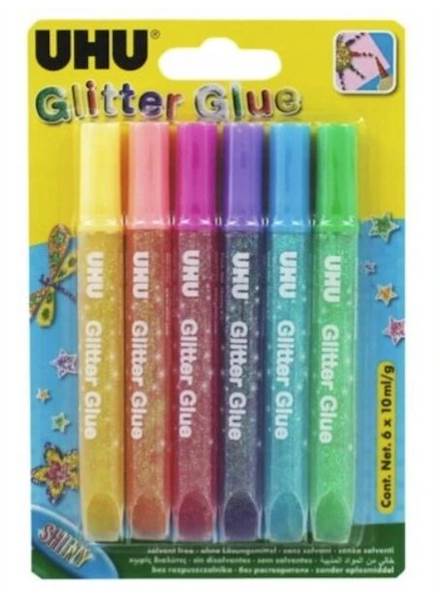 KLEJ BROKATOWY 6X10ML UHU