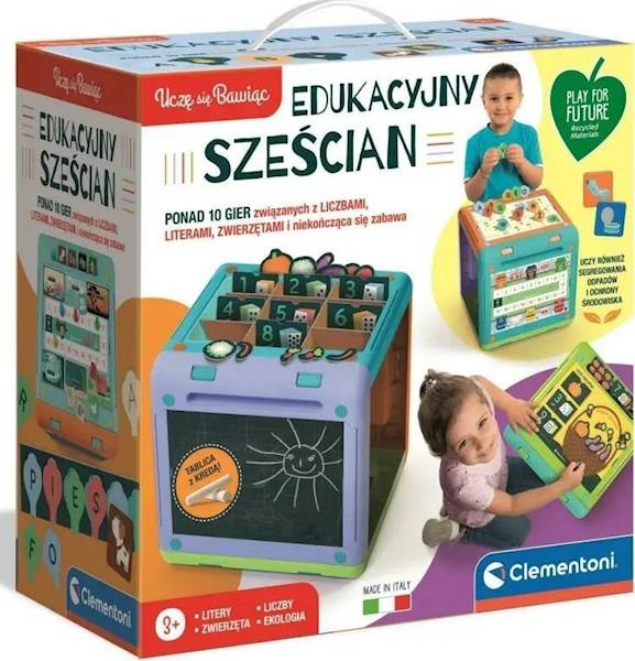 EDUKACYJNY SZEŚCIAN CLEMENTONI