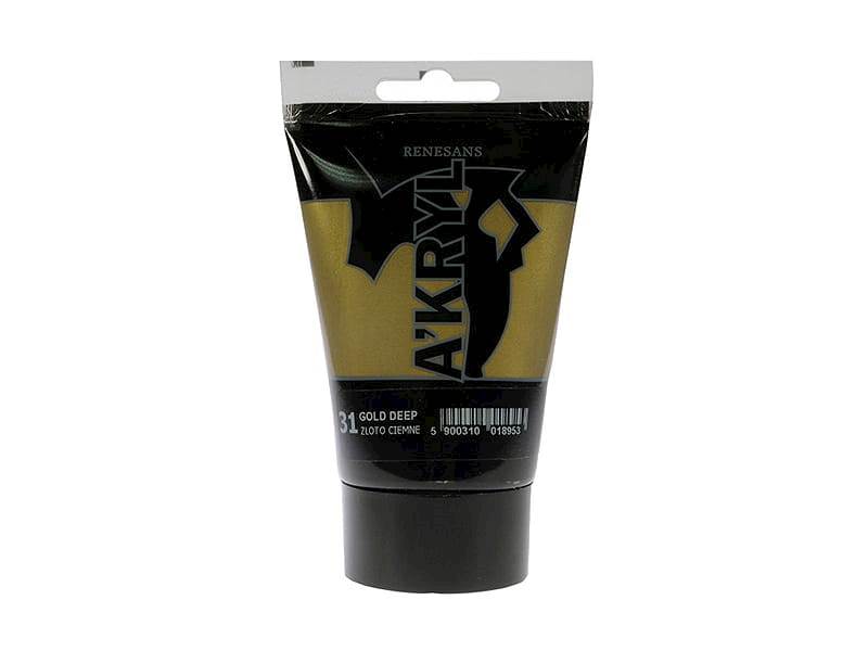 AKRYL METAL - ZŁOTO CIEMNE - 31/100 ML