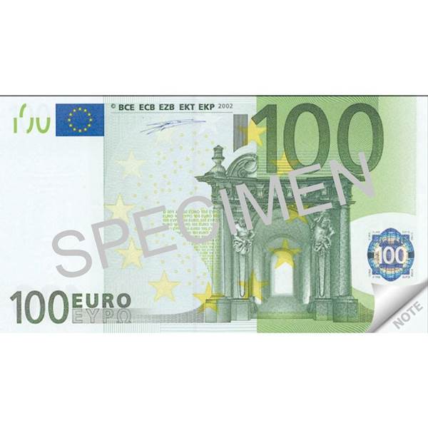 NOTES 100 EURO 70K. (MAŁY) PANTA