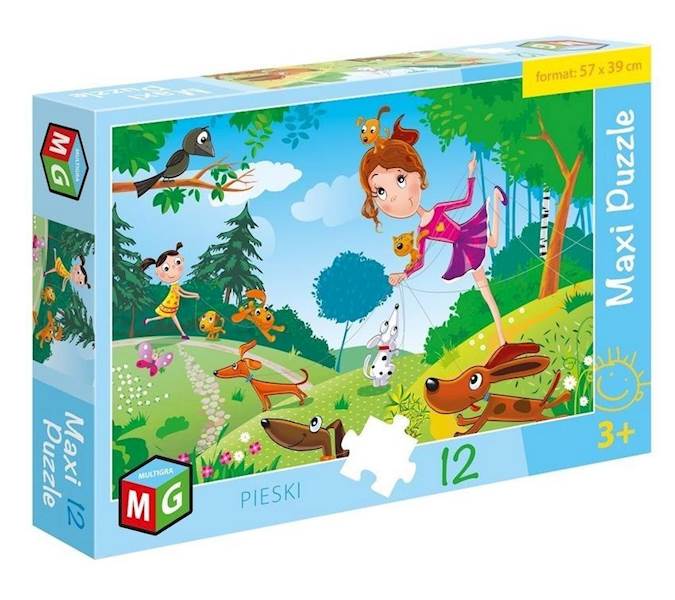PUZZLE MULTIGRA BABY MAXI 12 - PIESKI