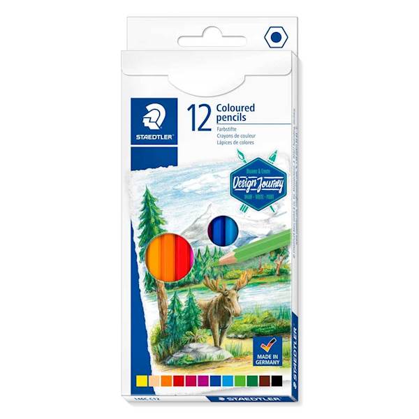 KREDKI 12 KOL ST-146C DESIGN JOURNEY ARTYSTYCZNE