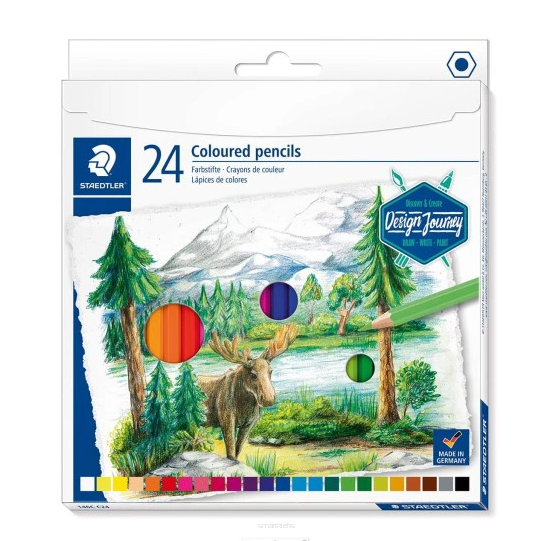 KREDKI 24 KOL DESIGN JOURNEY STAEDTLER