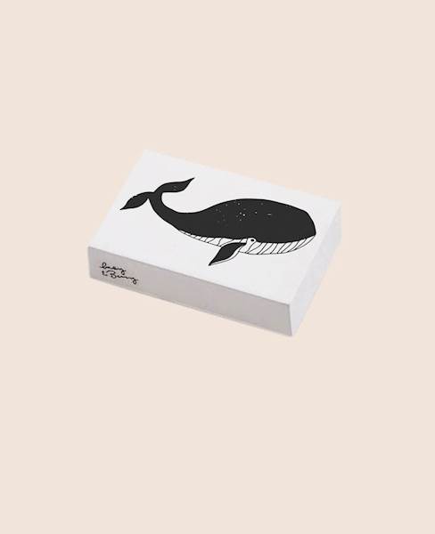 STEMPEL DREWNIANY - WIELORYB - MB0059
