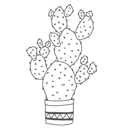 STEMPEL DREWNIANY - KAKTUS - MB0012