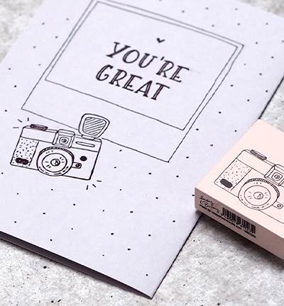 STEMPEL DREWNIANY - APARAT FOTO - MB0054