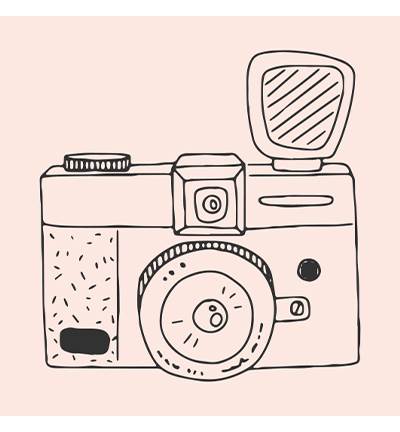 STEMPEL DREWNIANY - APARAT FOTO - MB0054