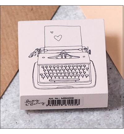 STEMPEL DREWNIANY - MASZYNA DO PISANIA - MB0006