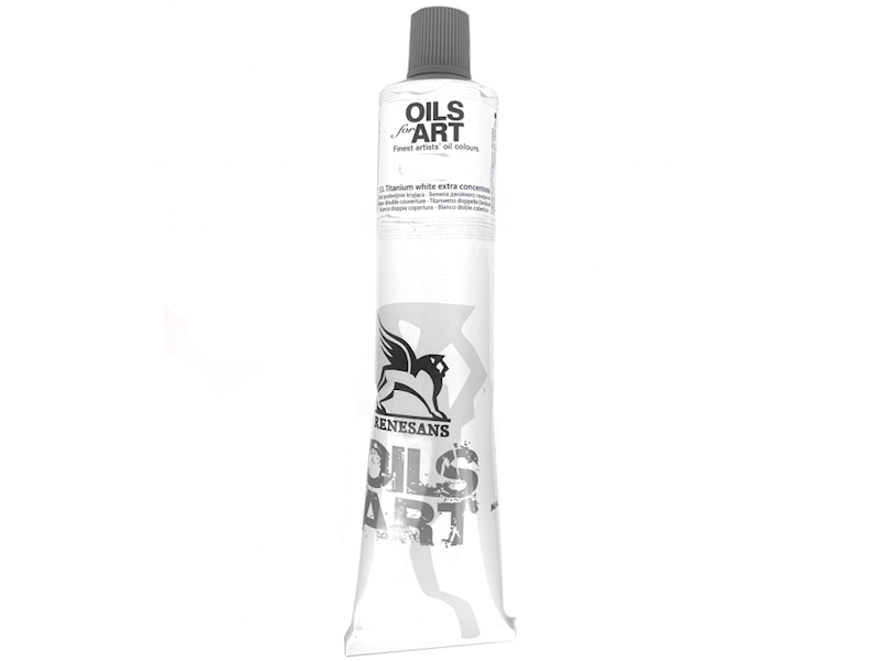 FARBA OLEJNA - BIEL PODWÓJNIE KRYJĄCA - 53/140 ML