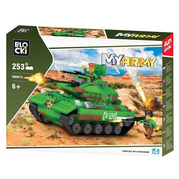BLOCKI MY ARMY: CZOŁG NA PUSTYNI 253 EL.