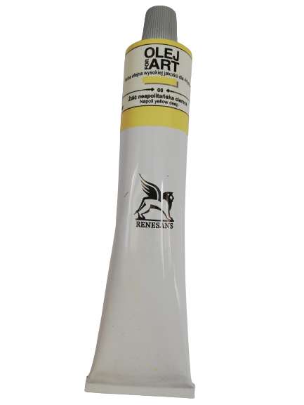 FARBA OLEJNA - ŻÓŁTA Z NEAPOLU CIEMNA - 6/140 ML
