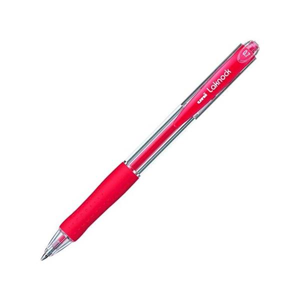 DŁUGOPIS LAKNOCK SN-100 CZERWONY UNI