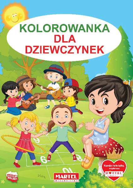KOLOROWANKA DLA DZIEWCZYNEK, MARTEL