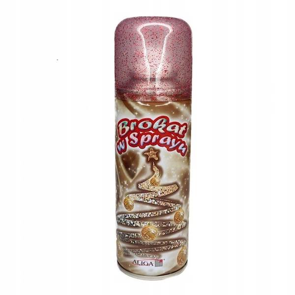 BROKAT W SPRAYU 250ml CZERWONY ALIGA